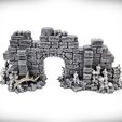 Basic-Archway-Door-Wall-Ancient-Ruins-Grimdark-Angle-3-Vignette.jpg Basic Archway Door Wall: Grimdark