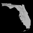4.png Topographic Map of Florida – 3D Terrain