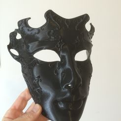 Venetian mask, delukart