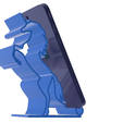 Unicorn_Hollow_PS_V.png STL-Datei Einhorn Telefonständer mit Hufeisen herunterladen • Vorlage für den 3D-Druck, 3dPrinted4u