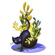 K_00034.jpg CAT CARTOON CAT AMAZING CARTOON CAT 3D MODEL 3D PRINTING CARTOON CAT, Sculpture & bust, Animal & creature, People CAT