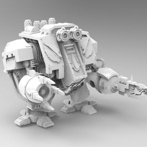 Super Angry Vampiric Boxy Robot 3D model