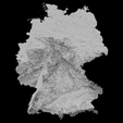 4.png Topographic Map of Germany – 3D Terrain