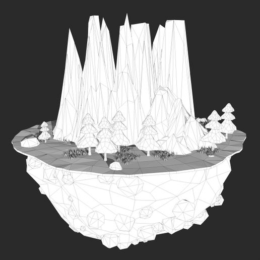 landscape-low-poly014-opensea.jpg Landscape Low Poly