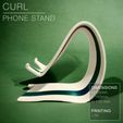 Curl_phone-stand_green_side.jpg CURL | Phone Stand