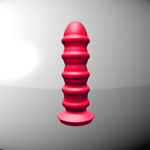 Ribbed Dildo