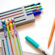 IMG_0484.jpg STL-Datei Pencil Caddy kostenlos・Modell für 3D-Druck zum herunterladen