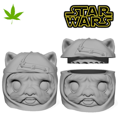 PhotoRoom-20231204_154601.png Grinder Picador Ewok Star Wars