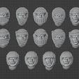 Chainmail,-gambeson-hood-heads.jpg Medieval Militia Heads