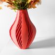 IMG_3100.jpg The Yorio Vase, Modern and Unique Home Decor for Dried and Preserved Flower Arrangement  | STL File