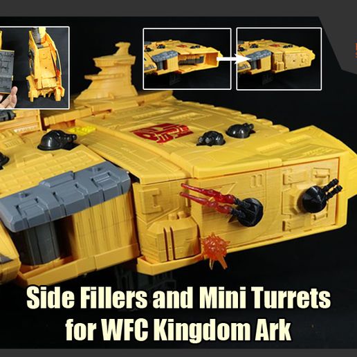 ArkSideFillers_FS.jpg Remplisseurs latéraux et mini-tourelles pour Transformers WFC Kingdom Ark