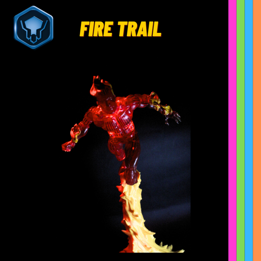 Human Torch Firebase - Marvel legends