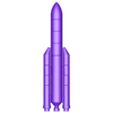 Ariane_5.STL ARIANE 5 rocket