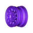 D hole 1.7 wheel.STL 1.7 "D" hole wheels