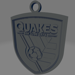 San-Jose-Earhquakes.png Fichier STL Porte-clés San Jose Earthquakes・Objet imprimable en 3D à télécharger