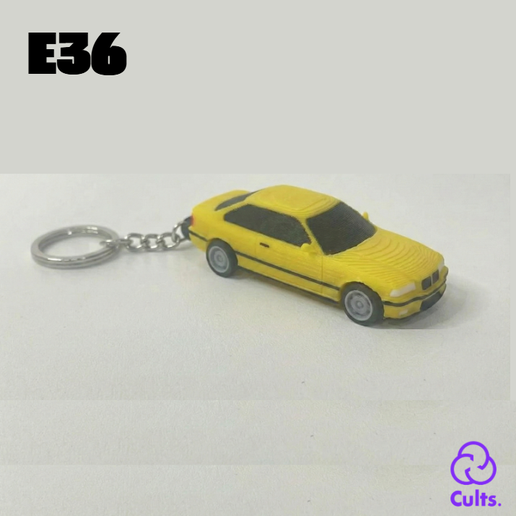 🗝️ Keychain BMW E36 - Keychain BMW E36 - Keychain BMW・ STL File for 3D ...