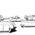 mammoth3.png Battletech - Mammoth Assault Tank - Custom unofficial unit