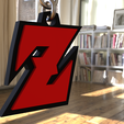 untitled.736.png Archivo STL keychain -- DRAON BALL Z -- logotipo Z -- model Nº5・Diseño para descargar y imprimir en 3D