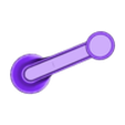 RollDownWindows.stl Wind Down Window Handles