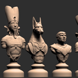 1.png Free STL file EGYPTIAN CHESS EGYPTIAN CHESS・3D print design to download