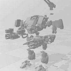 Brutalis-Parts-Assembly.jpg Бесплатный STL файл Дредноут Бруталиса из смолы・3D-печатная модель для загрузки