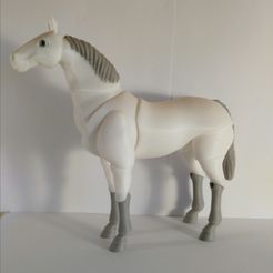 IMG_20190915_173431.jpg Archivo STL Caballo BJD・Objeto imprimible en 3D para descargar