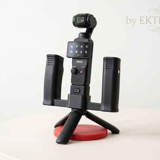Ultimate 3D-Printed Handle Set for DJI Osmo Pocket 3 & 4: Elevate Your Filmmaking