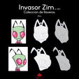 Invasor ZIM... « Coleccion de llaveros. Zim. Invader Zim - Set of 26 keychains (Invader Zim Set of 26 keychains)