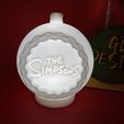 IMG_20231221_114413990.jpg The Simpsons Zombie CHRISTMAS ORNAMENT TEALIGHT