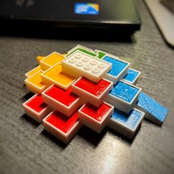 Leg3.jpg STL file Brick House in Billund・Model to download and 3D print