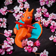 photo-1.png Charizard Pen Holder Pokemon ( No Support )