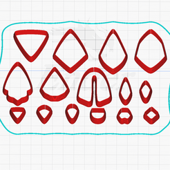 Shapes2.png Archivo STL Cortador de polímero Formas geométricas básicas・Modelo de impresión 3D para descargar