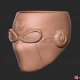 02.jpg Ultimate Hawkeye Mask - Marvel Comics Cosplay 3D print model