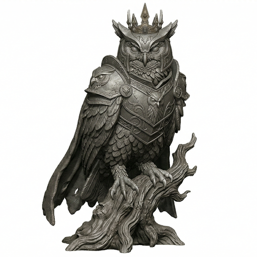 Armored Sentinel Owl - Arcane Familiar