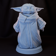 BY_3Dpirnt_1_IG.png Grogu - Baby Yoda Star Wars 3D Print | STL Files