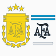AFA-2.png Logo - "AFA" Shield - Argentina National Team