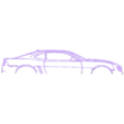 camaro ss 2011.stl Wall Silhouette: Chevrolet Set