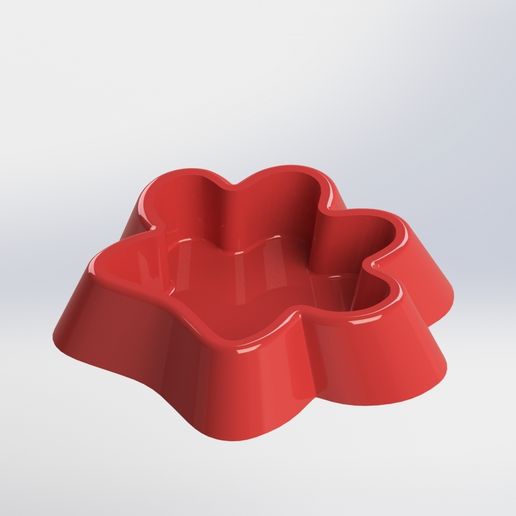 Pet drinking/dining trough 3D model