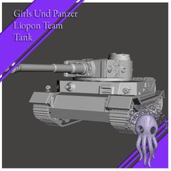 h1.jpg Girls Und Panzer "Liopon" Porsche Tiger  (1:35 scale)