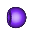 Vitreous-humor-splitV-1.STL Modelo 3d - réplica de la anatomía del ojo humano