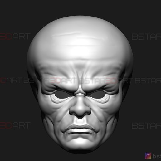 STL file The Watcher Mask - Marvel Comics 3D print model・3D printable ...