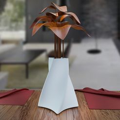 1.jpg Fichier STL planteuse en spirale・Objet pour impression 3D à télécharger
