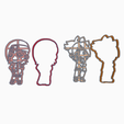 RQEREQWR.png STL file BORUTO AND SARADA - COOKIE CUTTER / NARUTO NEXT GENERATIONS・3D printable model to download