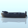 55.png Paddle boat with powder cannon (1) - Pirate Jungle Island Beach Piracy Caribbean Medieval terrain