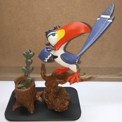 WhatsApp-Image-2023-02-06-at-8.01.42-PM-1.jpeg STL file ZAZU LION KING PLANTER・3D printer model to download