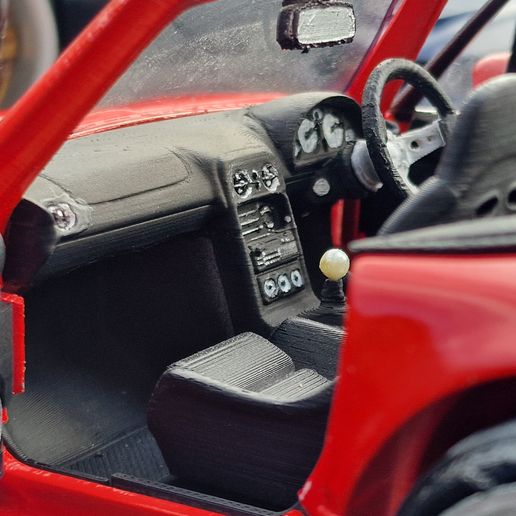 Mazda MX-5 aka Miata tooned model kit