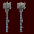 Power-mace-and-hammer.png Iron Legion weapons