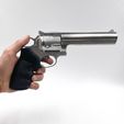 Ruger-GP100-3D-MODEL4.jpg Revolver Ruger GP100 Prop practice fake training gun