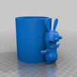 2fe1ad61be21945b0becb07e2e23586e.png Pencil pot rabbit