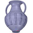 Kv11_stl-035.jpg amphora greek cup vessel vase kv11 for 3d print and cnc